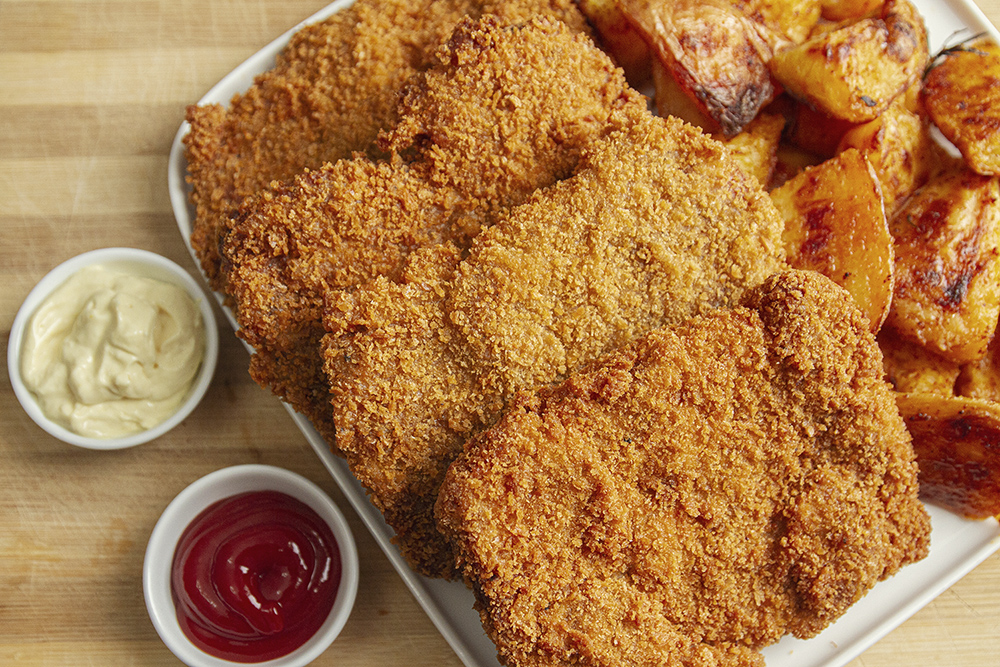 שניצל טבעוני מחלבון סויה של סוי ג'וי - מתכון